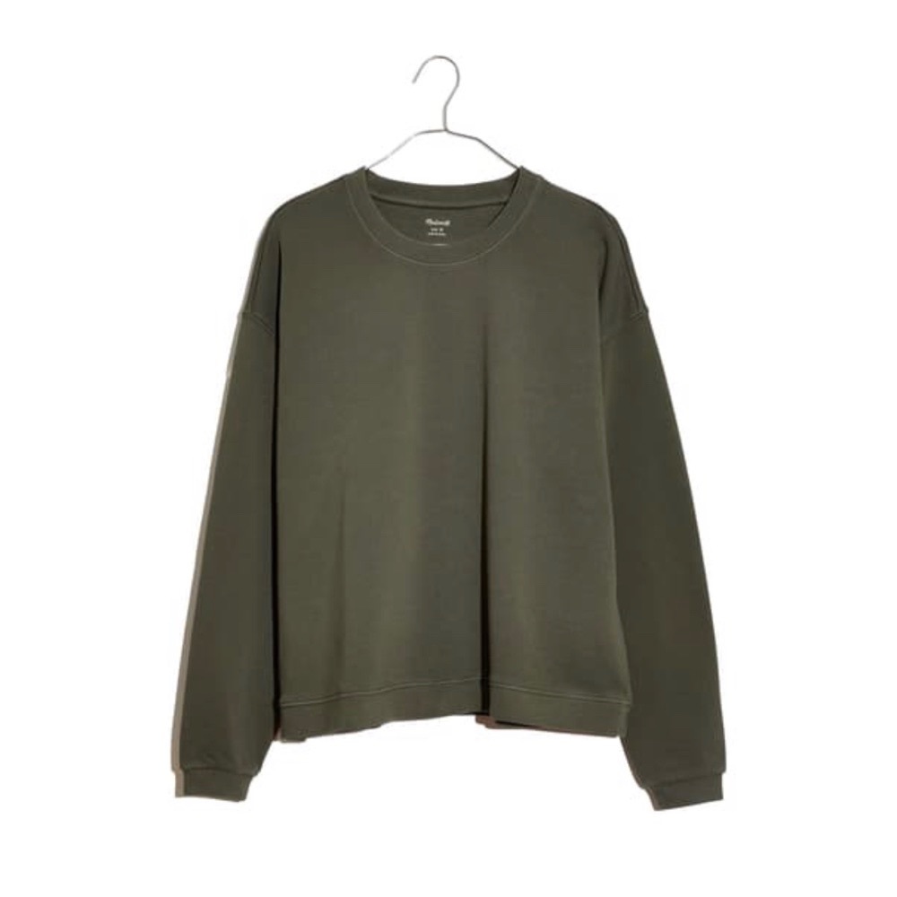 Madewell Re)sourced Cotton Swing Sweatshirt